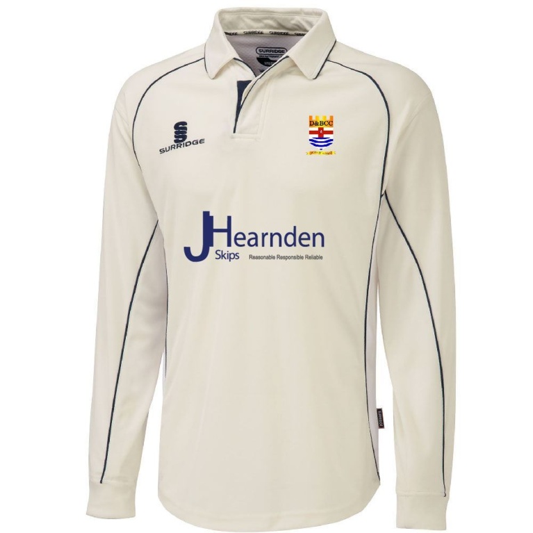 Downham and Bellingham Cricket Club Premier Long Sleeve Shirt